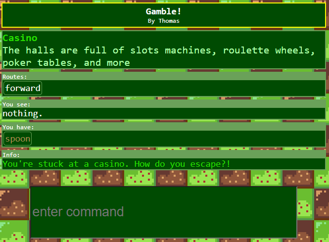 Day 3 Text Adventure files